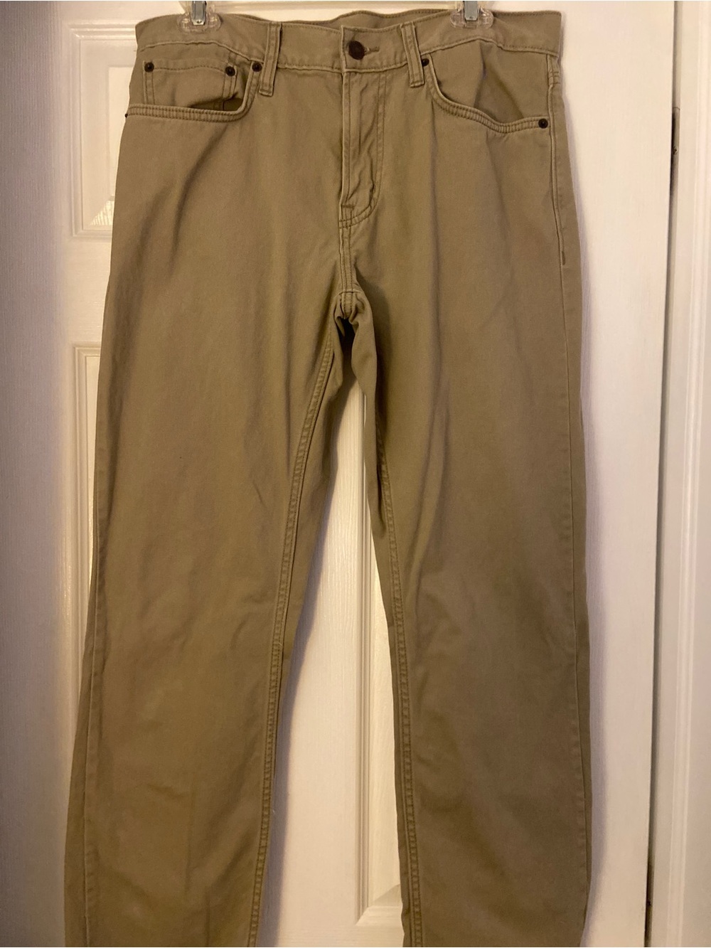 Old Navy Men's Khaki Straight-Leg Chinos